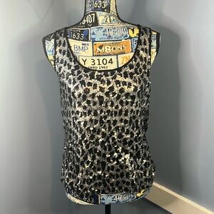 Forever 21 Sequins Top Medium